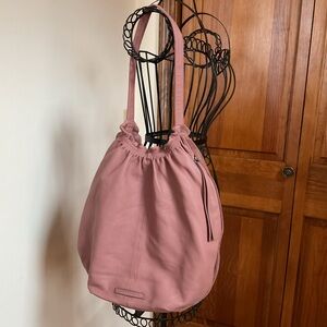Lucky Brand Alva Hobo Shoulder Bag- Dusky Pink